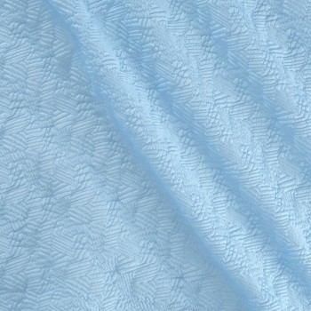 Jacquard cloquÉ azul